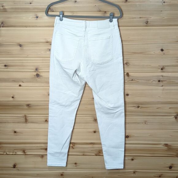 Everlane Jeans Womens 28 White  Curvy High Rise Skinny Jeans - Picture 5 of 10
